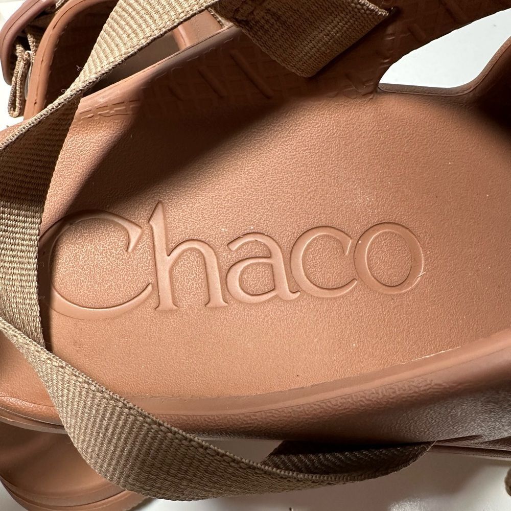 Chaco Chillos Sandals Tan Adjustable Strappy Women’s Size 10 - Picture 9 of 12